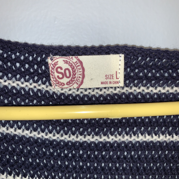 Striped Lounge Sweater - Picture 3 of 3